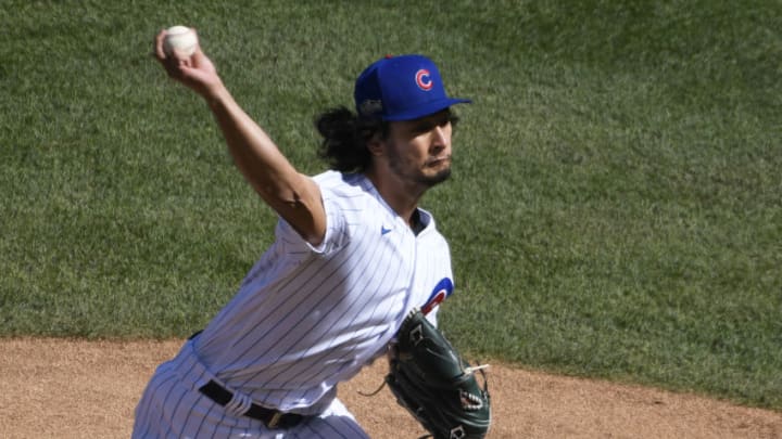 Yu Darvish of the Chicago Cubs. (David Banks-USA TODAY Sports)