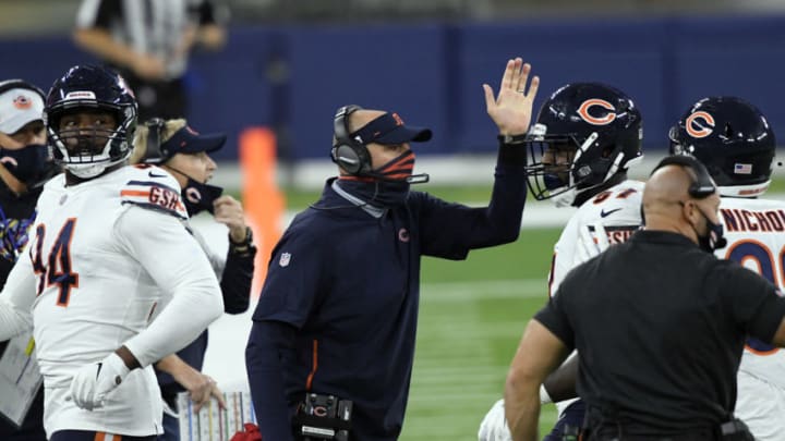 Chicago Bears head coach Matt Nagy (Photo by Kevork Djansezian/Getty Images)