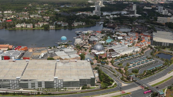 ORLANDO, FL - MARCH 23: Disney Springs shopping areas remain closed to the public due to the Coronavirus threat on March 23, 2020 in Orlando, Florida. The United States has surpassed 43,000 confirmed cases of the Coronavirus (COVID-19) and the death toll climbed to at least 514. (Photo by Alex Menendez/Getty Images)