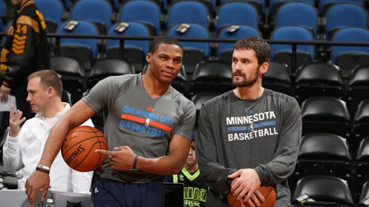 MINNEAPOLIS, MN - NOVEMBER 1: Russell Westbrook