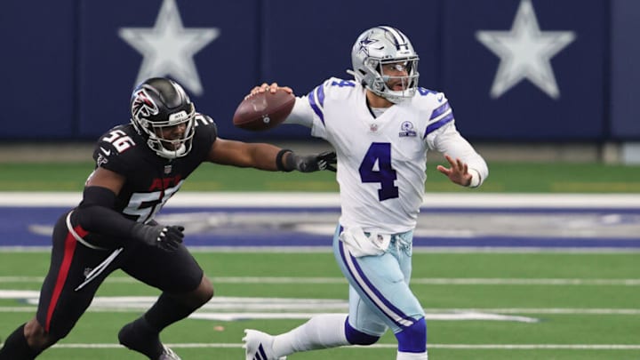 Dallas Cowboys quarterback Dak Prescott (Mandatory Credit: Matthew Emmons-USA TODAY Sports)