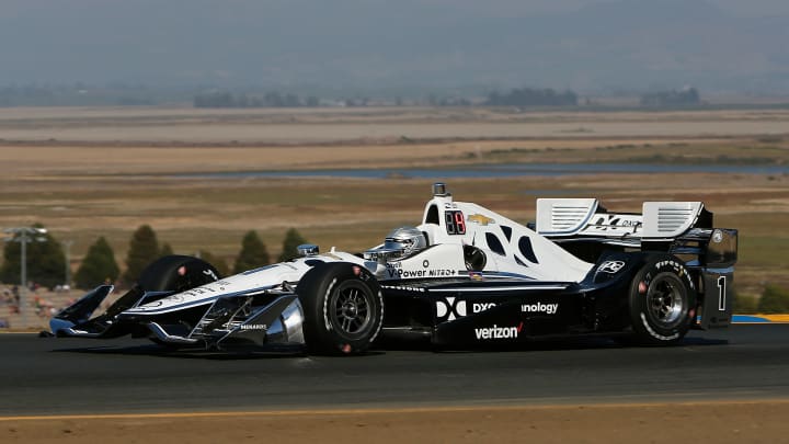 SONOMA, CA – SEPTEMBER 17: Simon Pagenaud of France driver of the #1 DXC Technology Chevrolet (Photo by Lachlan Cunningham/Getty Images)