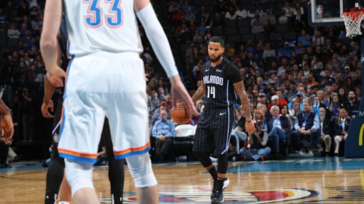 D.J. Augustin and the Orlando Magic are struggling to find their offensive rhythm. (Photo by Zach Beeker/NBAE via Getty Images)