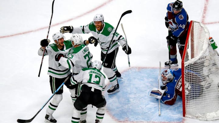 Esa Lindell #23 of the Dallas Stars (Photo by Bruce Bennett/Getty Images)