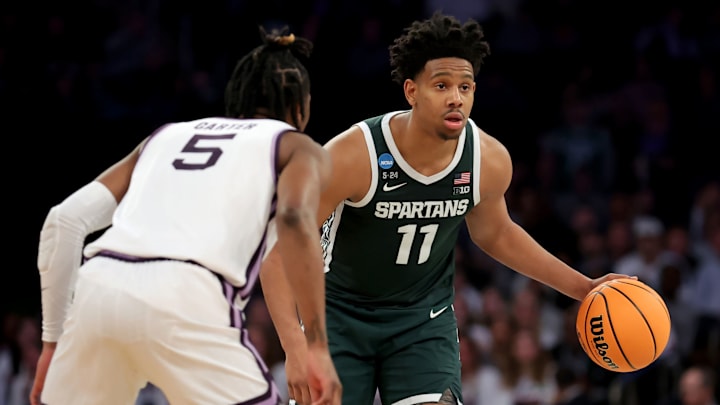 NCAA Basketball Michigan State Spartans guard A.J. Hoggard Brad Penner-USA TODAY Sports