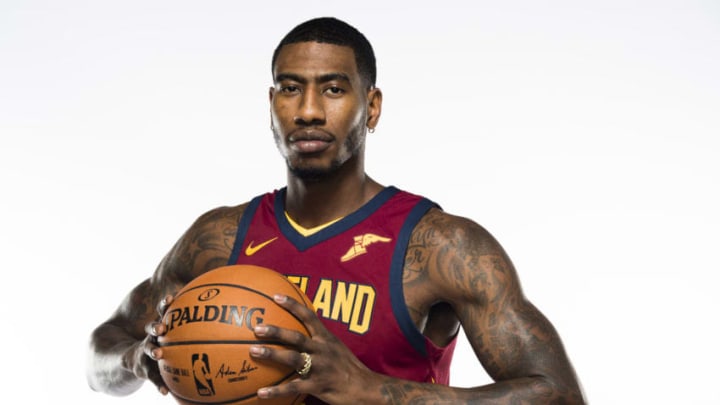 INDEPENDENCE, OH - SEPTEMBER 25: Iman Shumpert #4 of the Cleveland Cavaliers at Cleveland Clinic Courts on September 25, 2017 in Independence, Ohio. NOTE TO USER: User expressly acknowledges and agrees that, by downloading and/or using this photograph, user is consenting to the terms and conditions of the Getty Images License Agreement. (Photo by Jason Miller/Getty Images)