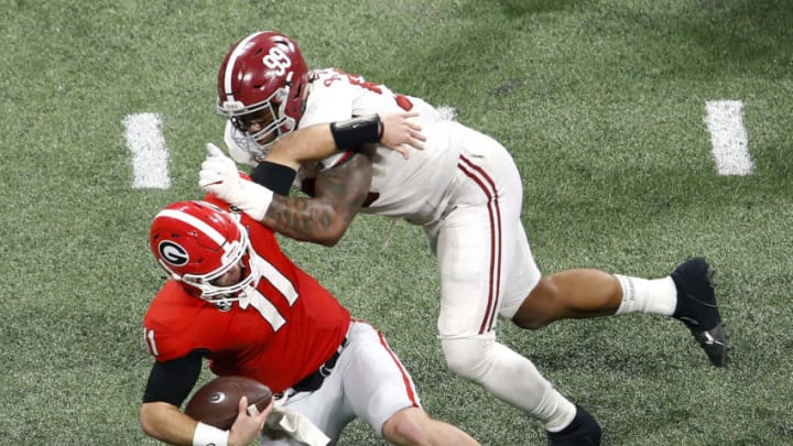 ATLANTA, GA - JANUARY 08: Quarterback Jake Fromm