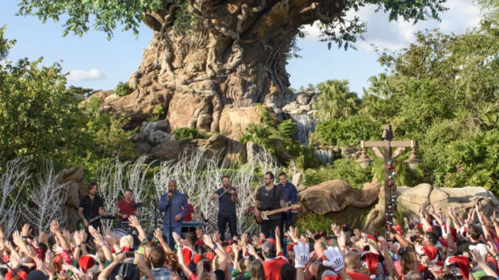 LAKE BUENA VISTA, FL - NOVEMBER 04: Country music star Darius Rucker sings "Candy Cane Christmas" during a taping of "Disney Parks Magical Christmas Celebration," November 4, 2017, at Disney's Animal Kingdom in Lake Buena Vista, Fla. The star-studded Christmas special, featuring performances from Walt Disney World Resort in Florida and Disneyland Resort in California, premieres December 25, 10a.m.-11a.m. EST, on The ABC Television Network. (Photo by Todd Anderson/Disney Parks via Getty Images)