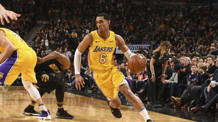 TORONTO, CANADA - JANUARY 28: Jordan Clarkson