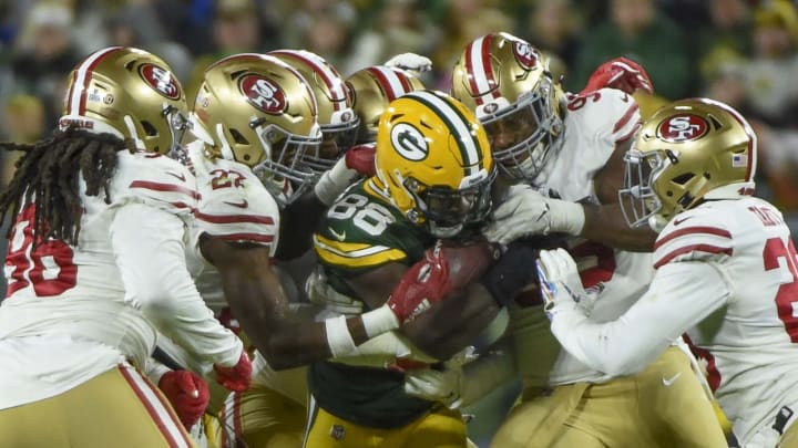 Ty Montgomery, Green Bay Packers, San Francisco 49ers