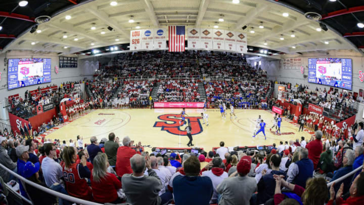 NEW YORK, NEW YORK - MARCH 01: A general view during the game between the St. John's Red Storm and the Creighton Bluejays at Carnesecca Arena on March 01, 2020 in New York City. (Photo by Steven Ryan/Getty Images)