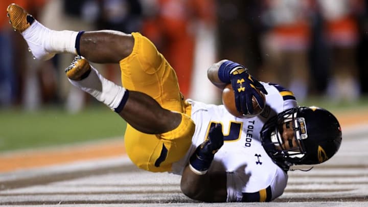 TOLEDO, OH - NOVEMBER 17: Running back Terry Swanson