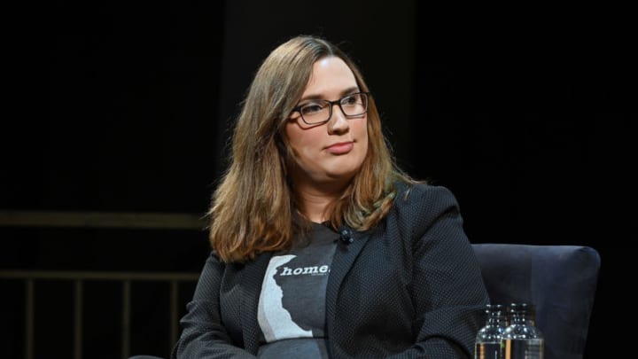 NEW YORK, NY - MAY 04: Sarah McBride attends "Out in Office" panel at Tribeca Celebrates Pride Day at 2019 Tribeca Film Festival at Spring Studio on May 4, 2019 in New York City. (Photo by Slaven Vlasic/Getty Images for Tribeca Film Festival)