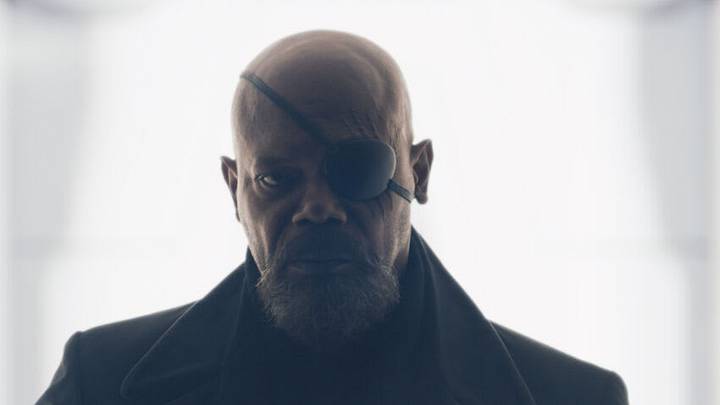 Samuel L. Jackson as Nick Fury in Marvel Studios' Secret Invasion, exclusively on Disney+. Photo courtesy of Marvel Studios. © 2022 MARVEL. Samuel L. Jackson as Nick Fury in Marvel Studios' Secret Invasion, exclusively on Disney+. Photo courtesy of Marvel Studios. © 2022 MARVEL.