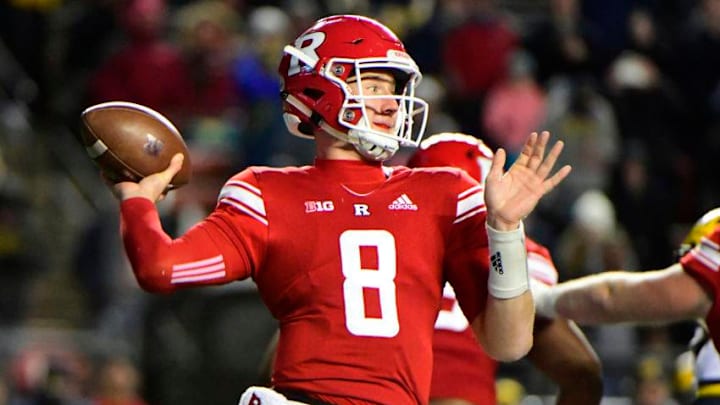 Artur Sitkowsk, Rutgers football. (Photo by Corey Perrine/Getty Images)