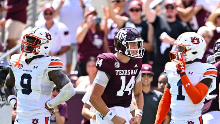 Max Johnson, QB for Texas A&M football