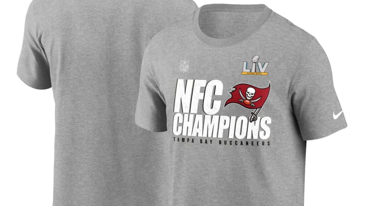 Nike Tom Brady Tampa Bay Buccaneers Super Bowl LV 55 Champions T