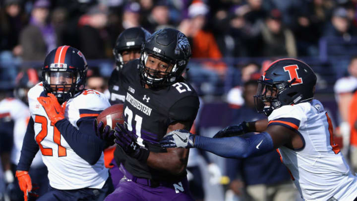 EVANSTON, IL - NOVEMBER 26: Justin Jackson