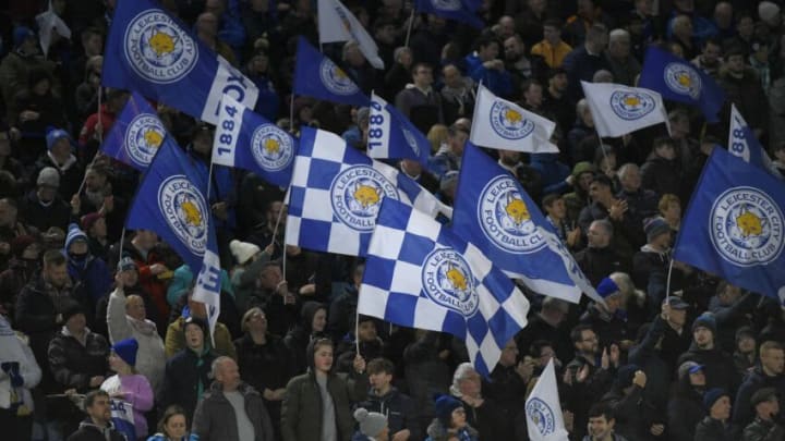 Fans of Leicester City (Photo by Malcolm Couzens/Getty Images)
