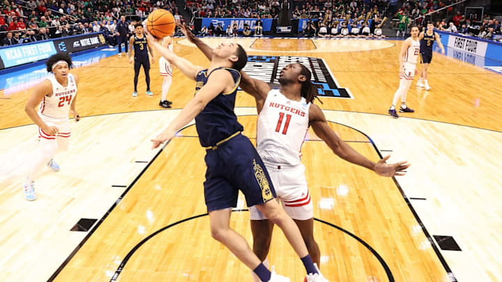 Paul Atkinson Jr. Notre Dame Basketall (Photo by Andy Lyons/Getty Images)