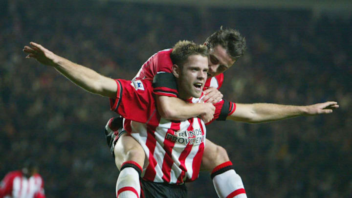 James Beattie of Southampton celebrates (Photo by Phil Cole/Getty Images)