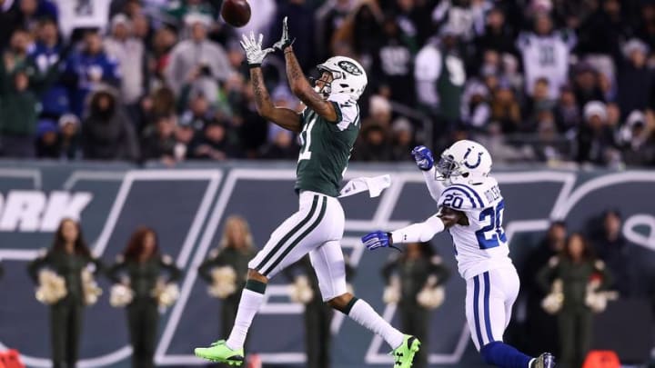 EAST RUTHERFORD, NJ - DECEMBER 05: Robby Anderson of the New York Jets (Photo by Elsa/Getty Images)