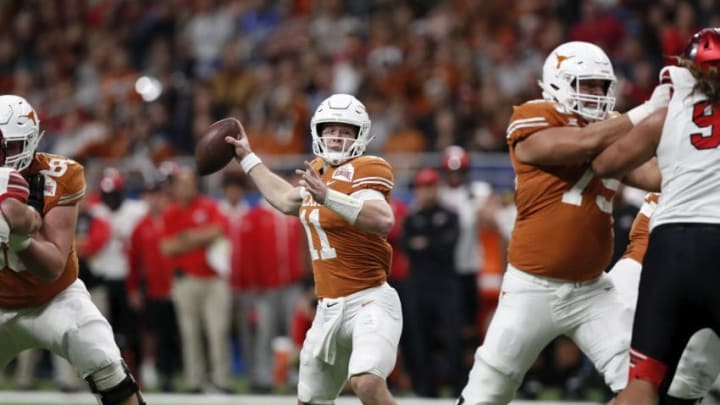 Sam Ehlinger, Texas Football (Photo by Tim Warner/Getty Images)