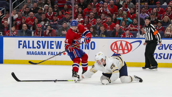 BUFFALO, NY – JANUARY 30: Nick Suzuki #14 of the Montreal Canadiens. (Photo by Nicholas T. LoVerde/Getty Images)