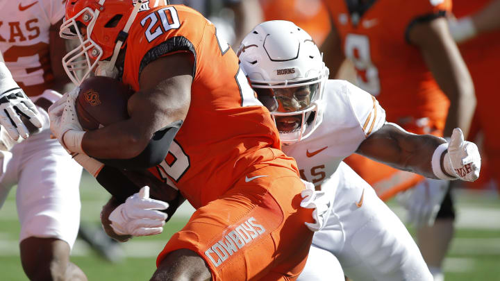 Jaylan Ford, Texas football Mandatory Credit: Bryan Terry/The Oklahoman via USA TODAY NETWORK