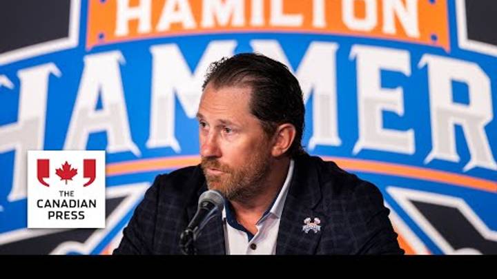 AHL's Hammers introduce head coach, unveil jerseys AHL's Hammers introduce head coach, unveil jerseys