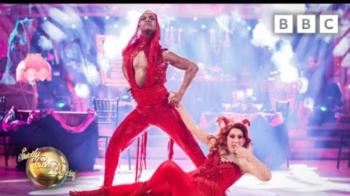 Alex Kingston & Johannes Radebe Salsa to Horny by Hot 'N' Juicy and Mousse T. ✨ BBC Strictly 2025