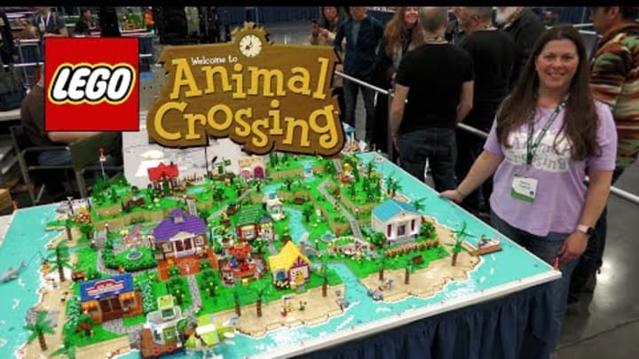 Animal Crossing in LEGO! 42 Acre Isle