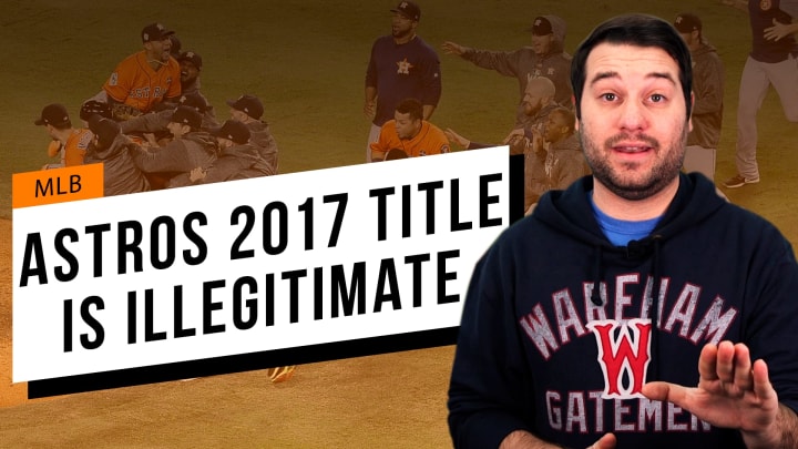 Astros 2017 Title Is Illegitimate