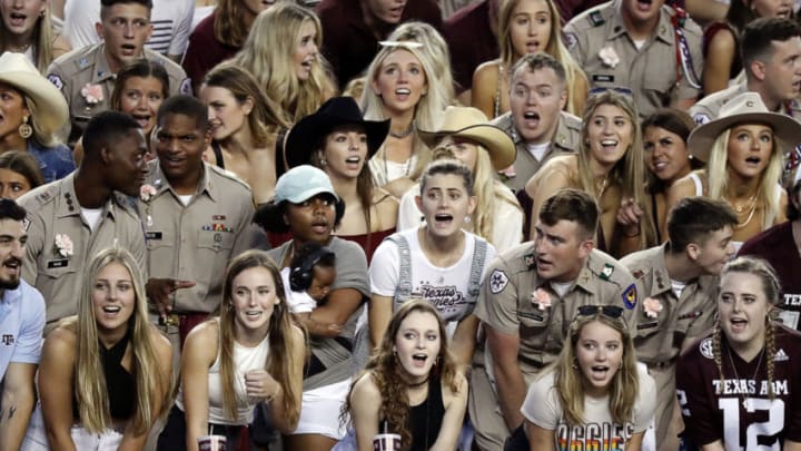 Texas A&M football fans (Photo by Bob Levey/Getty Images)
