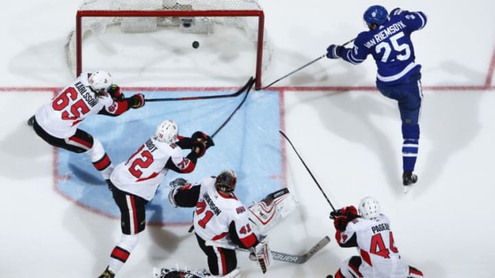 TORONTO, ON - JANUARY 10: James van Riemsdyk