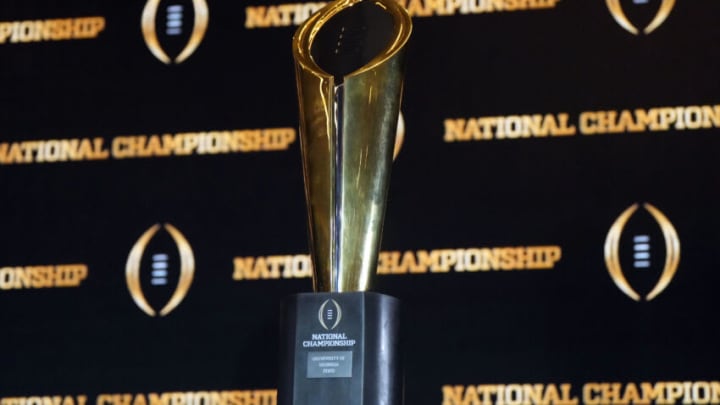 College Football Playoff Rankings. Mandatory Credit: Kirby Lee-USA TODAY Sports