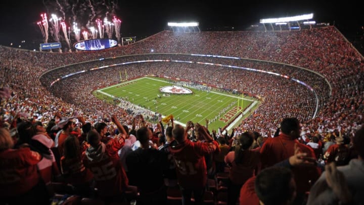 A general view of Arrowhead Stadium (Photo by Peter G. Aiken/Getty Images)