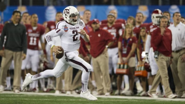 Johnny Manziel, Texas A&M football (Photo by Cooper Neill/Getty Images)
