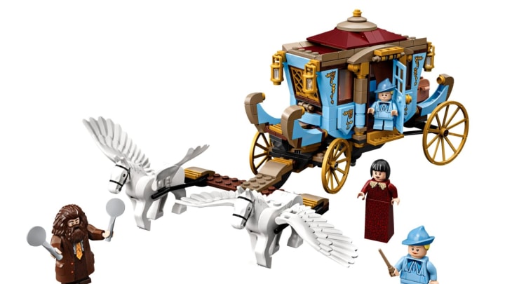 Discover the LEGO Harry Potter Beauxbatons' Carriage: Arrival at Hogwarts set available at LEGO.