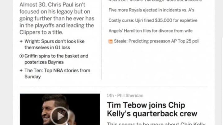 Screenshot courtesy of ESPN.com