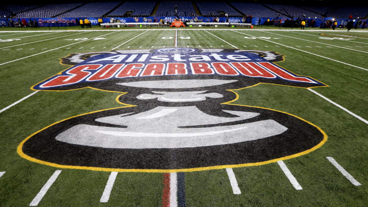 NEW ORLEANS, LA – JANUARY 01: A general view of the field during the All State Sugar Bowl at the Mercedes-Benz Superdome on January 1, 2015 in New Orleans, Louisiana. (Photo by Streeter Lecka/Getty Images)