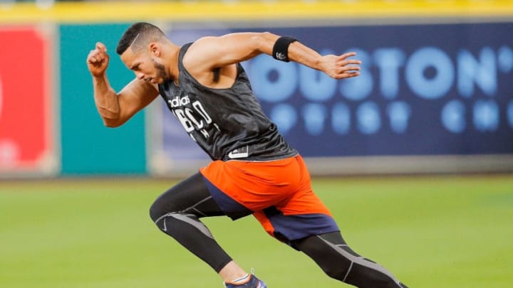 HOUSTON, TX - AUGUST 18: Carlos Correa