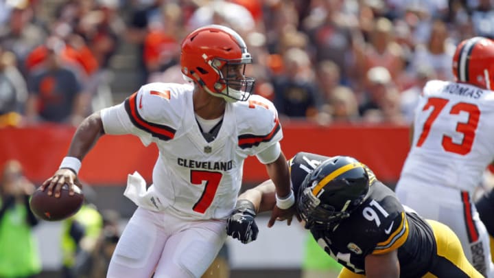 CLEVELAND, OH - SEPTEMBER 10: DeShone Kizer