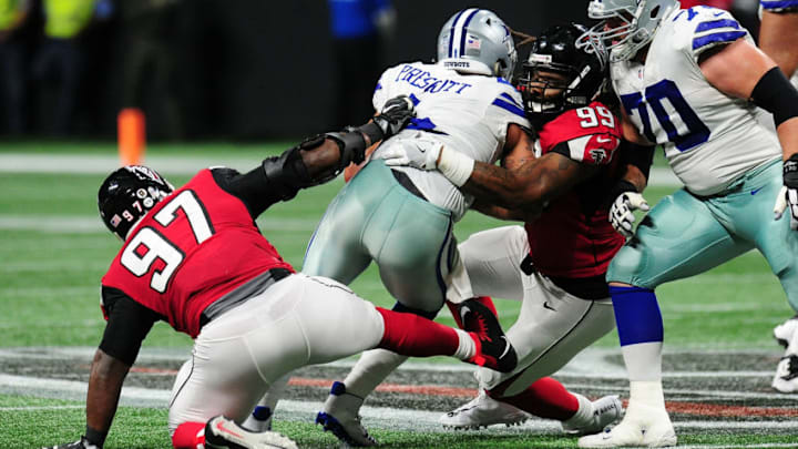 ATLANTA, GA - NOVEMBER 12: Dak Prescott