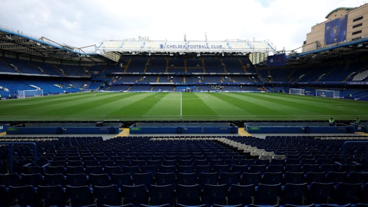 LONDON, ENGLAND - SEPTEMBER 02: General view inside the stadium prior to the Premier League match between Chelsea FC and Nottingham Forest at Stamford Bridge on September 02, 2023 in London, England. (Photo by Eddie Keogh/Getty Images)