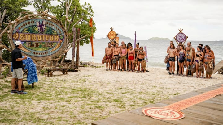 Immunity Challenge mats Survivor Island of the Idols episode 2