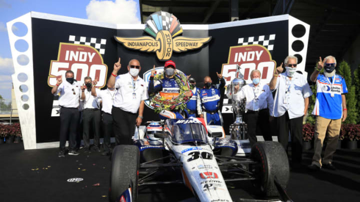 Takuma Sato, Rahal Letterman Lanigan Racing IndyCar, Indy 500 (Photo by Andy Lyons/Getty Images)