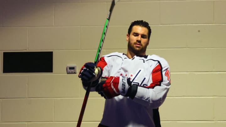 Tom Wilson, Washington Capitals Mandatory Credit: Bruce Bennett/POOL PHOTOS-USA TODAY Sports