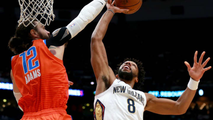 Steven Adams brings rim protection to the New Orleans Pelicans (Photo by Sean Gardner/Getty Images)