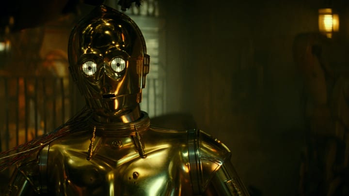 Anthony Daniels is C-3PO in STAR WARS: THE RISE OF SKYWALKER